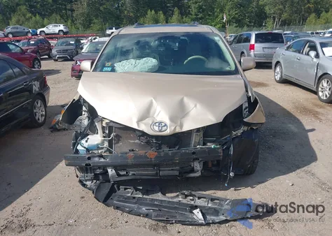 2011 Toyota Sienna Xle V6 from USA, damaged, VIN 5TDYK3DC0BS108766